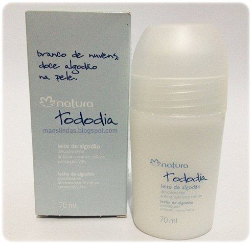 desodorante rollon algodão